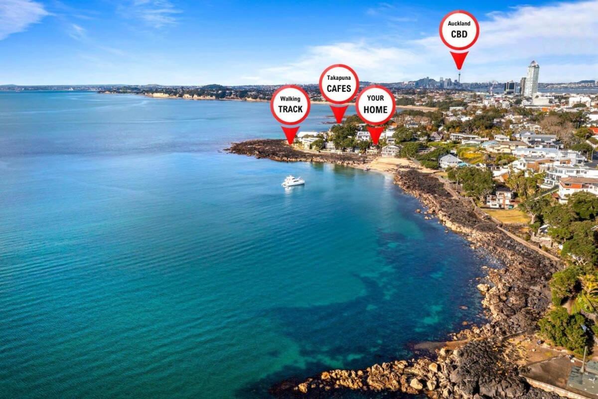 Takapuna Beachfront W Stunning Views Auckland Exterior photo